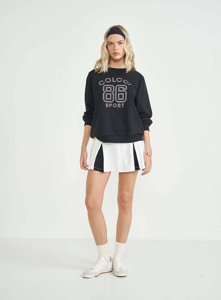 Saia Curta Tennis Comfort Contrast