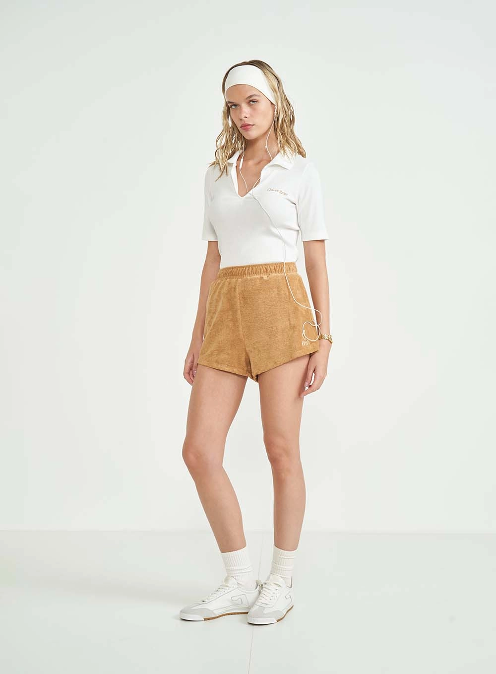 Polo Feminina Canelada Off-Shell