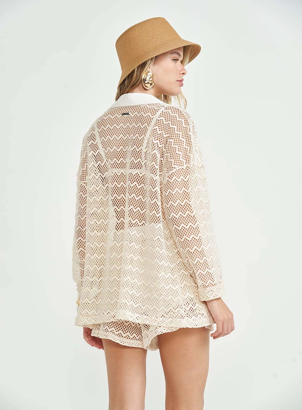 Camisa Feminina Comfort - Resort Off-Shell
