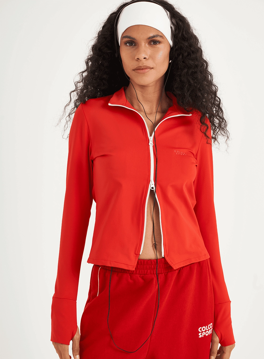 Jaqueta Feminina Slim Vermelho