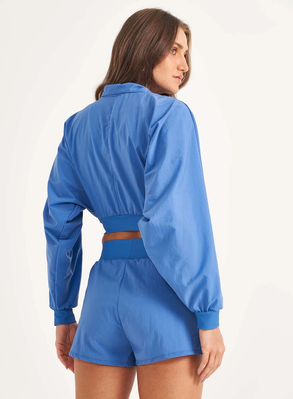 Jaqueta Feminina Comfort Nylon Azul