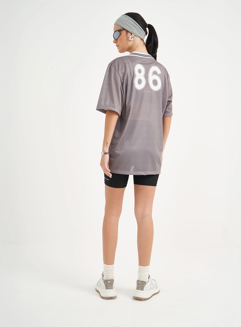 Camiseta Malha 1 Feminino Colcci Sport Cinza