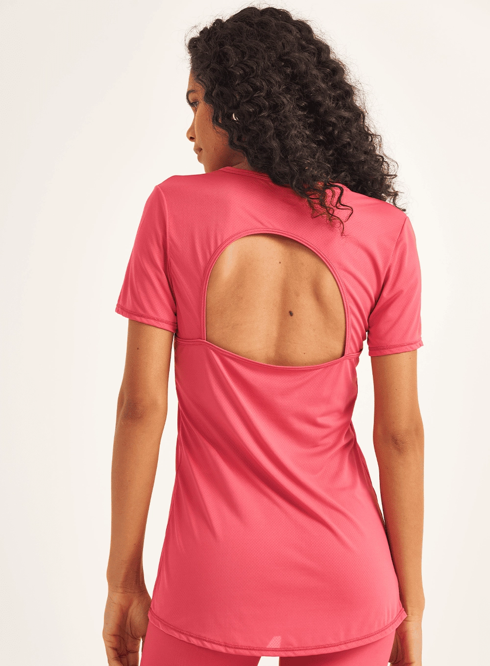 Camiseta Feminina New Comfort Fit Rosa
