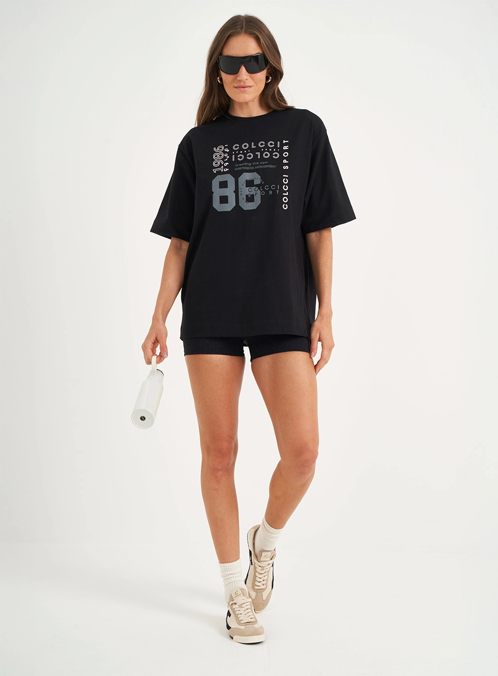 Camiseta Feminina Loose Preto