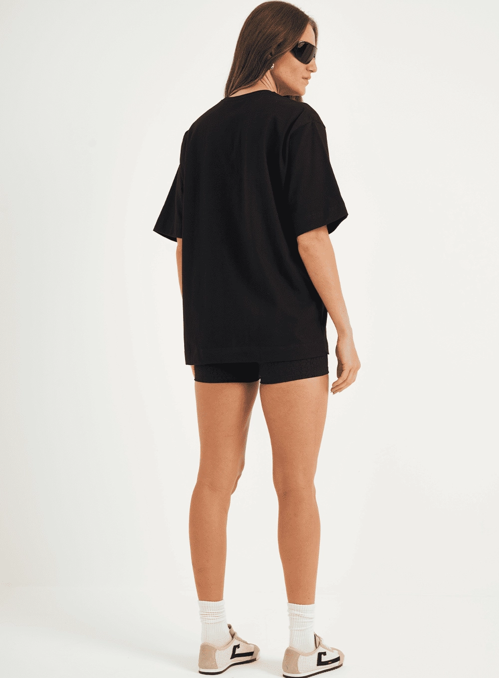 Camiseta Feminina Loose Preto