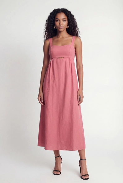 Vestido Midi Evasê