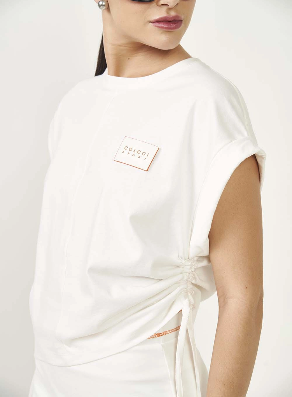 Camiseta Feminina Malha Comfort Muscle Tee Off-Shell