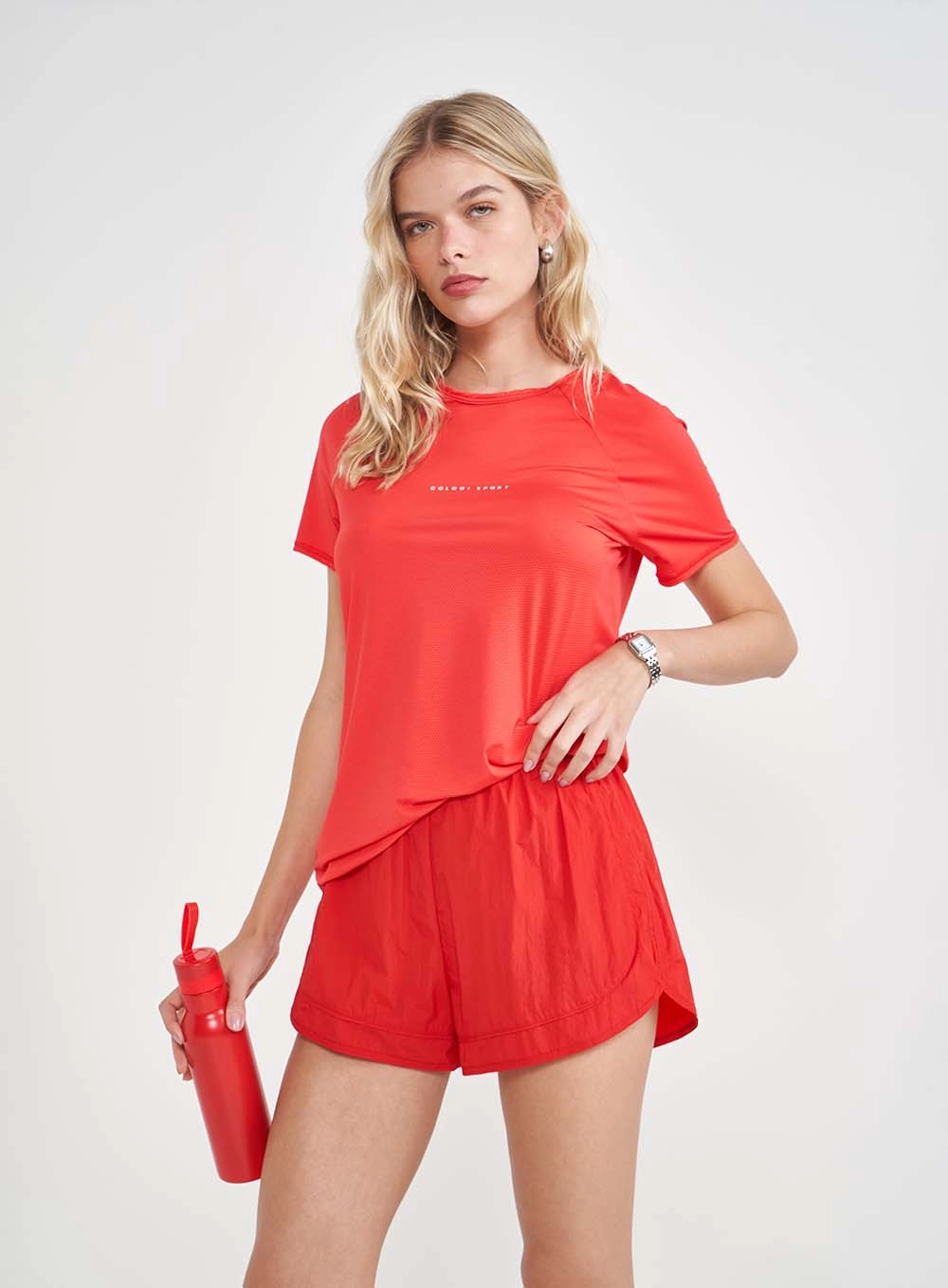 Camiseta Feminina New Comfort Fit Vermelho