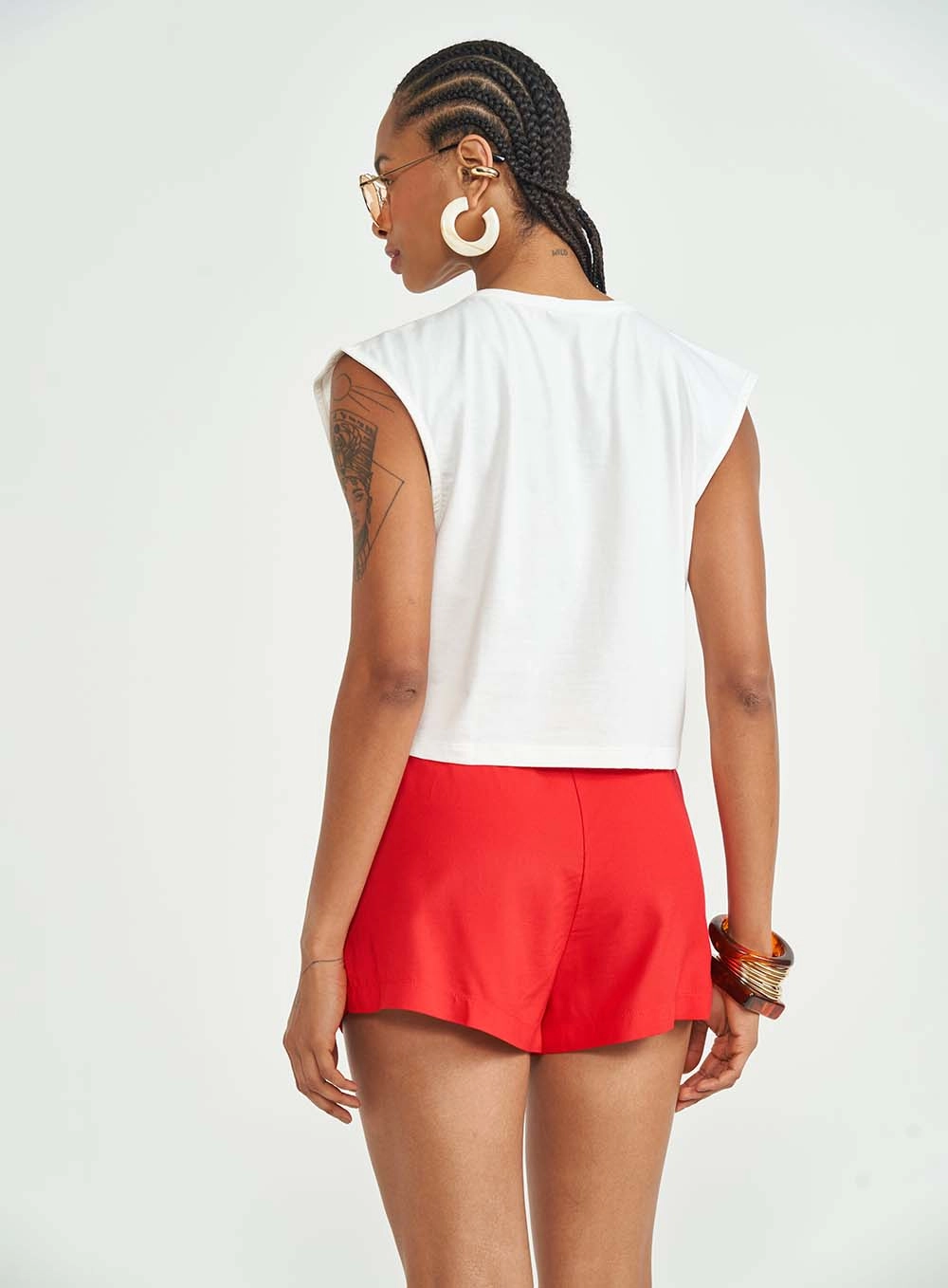 Camiseta Feminina Muscle Tee Off-Shell