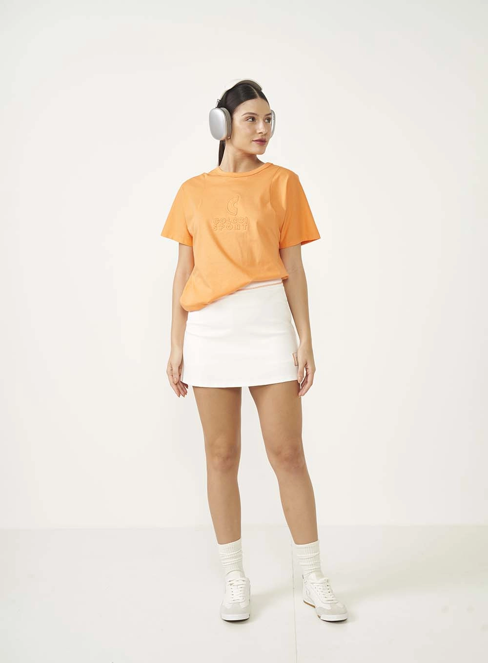 Camiseta Feminina Comfort Laranja