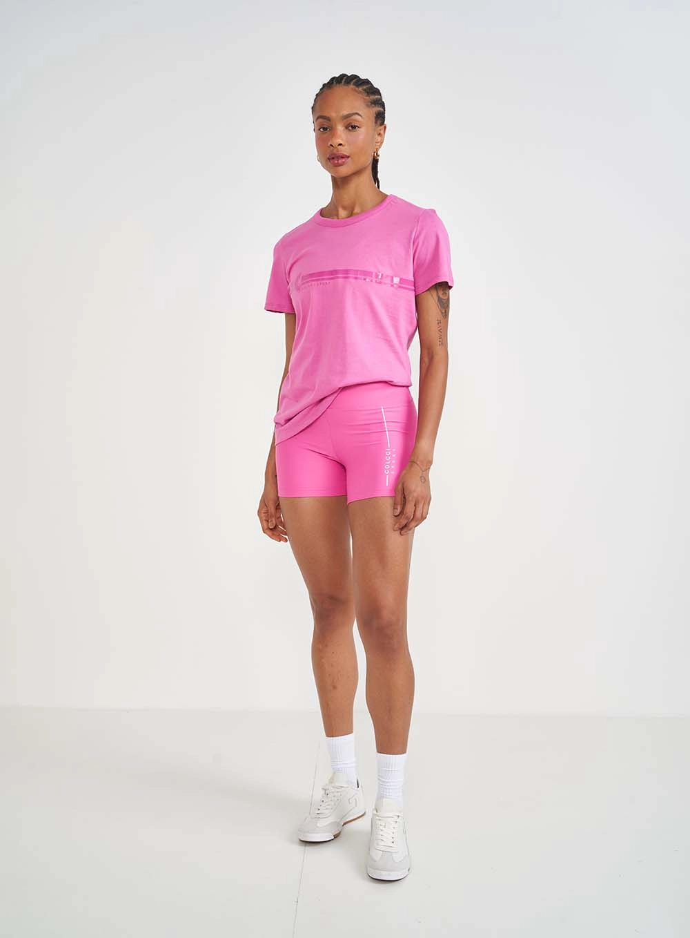 Camiseta New Comfort Fit Com Detalhe Rosa