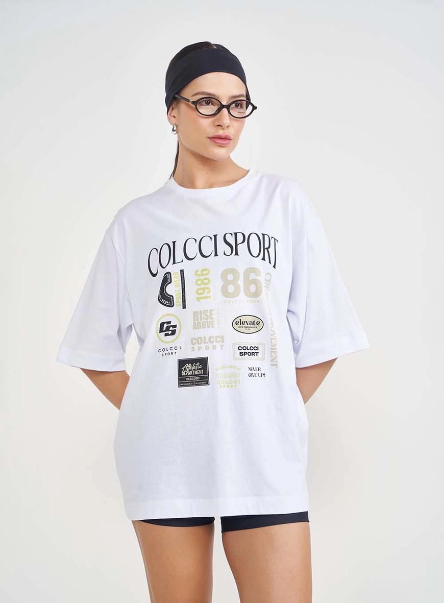 Camiseta Feminina Loose Fit Com Estampa