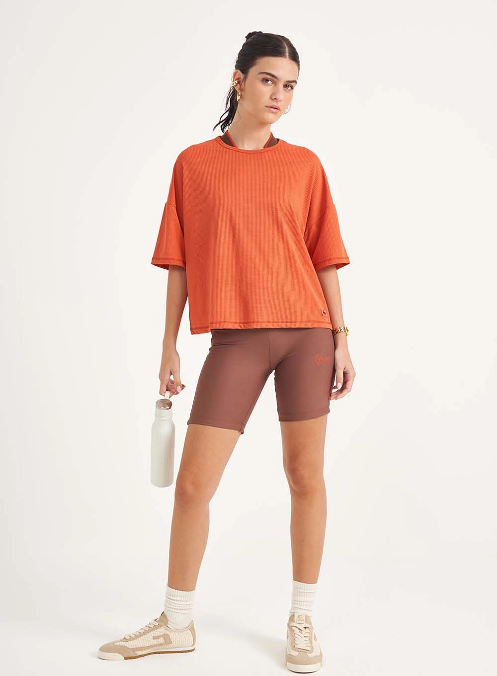 Blusa Feminina Loose Laranja