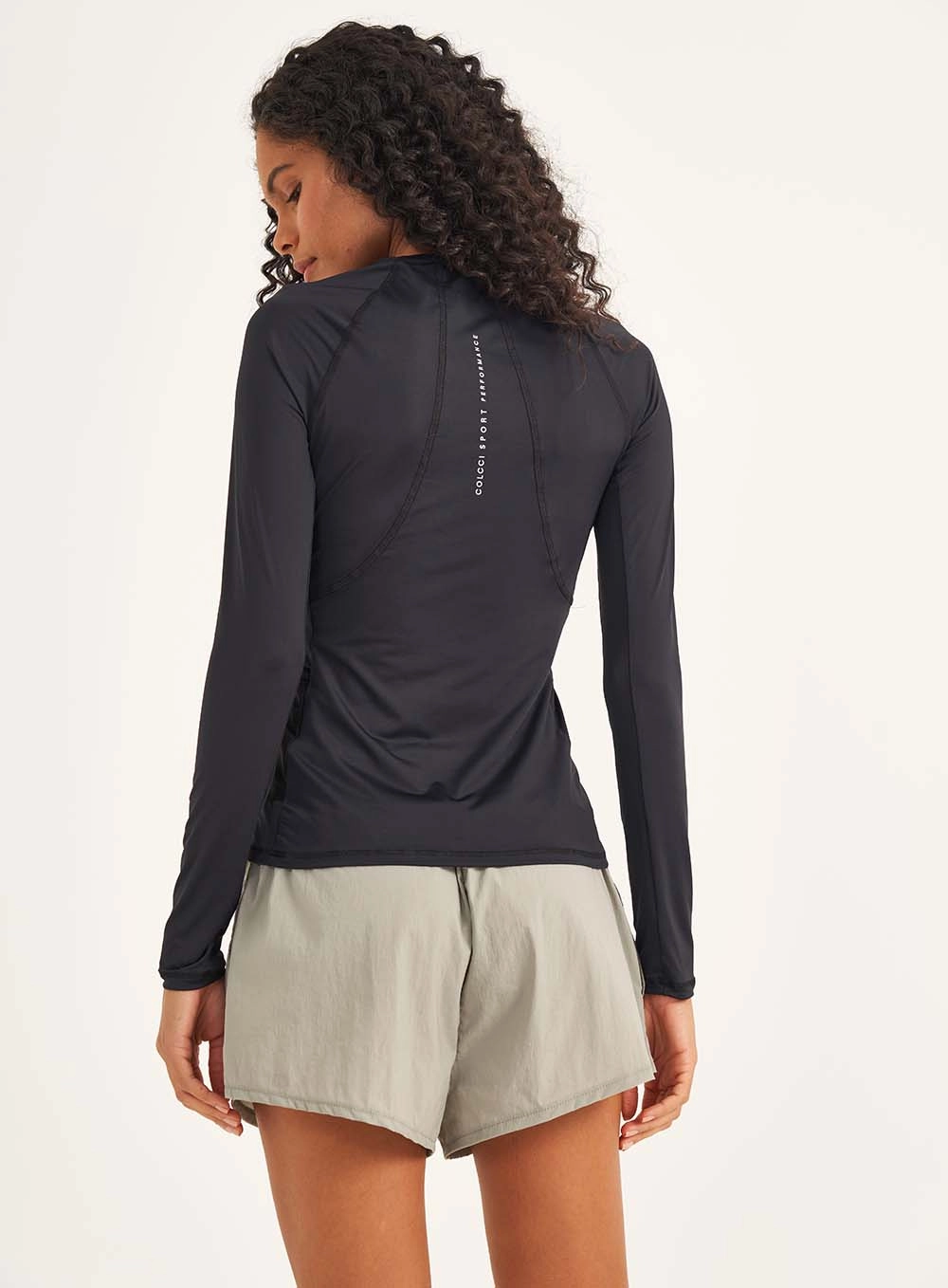 Blusa Feminina Loose Manga Longa Preto