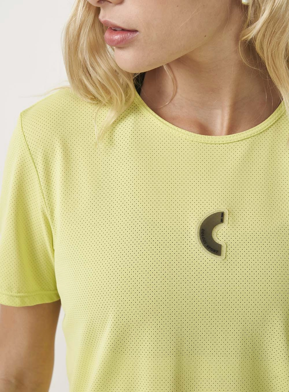Blusa Comfort Com Assimetria Nas Costas Verde