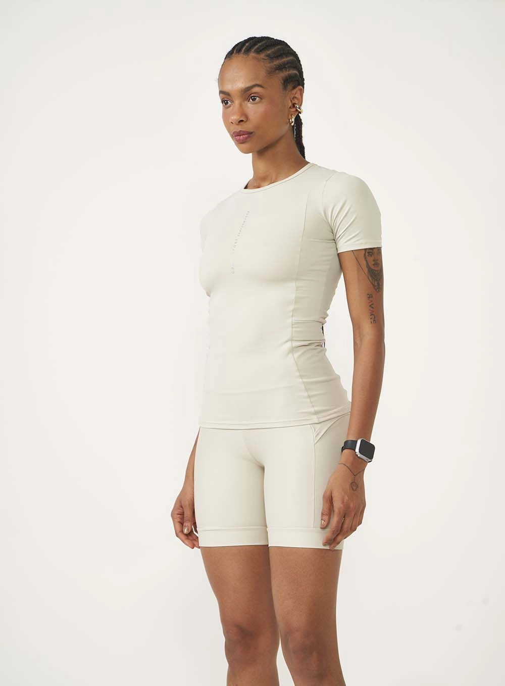 Blusa Feminina Slim Fit Bege