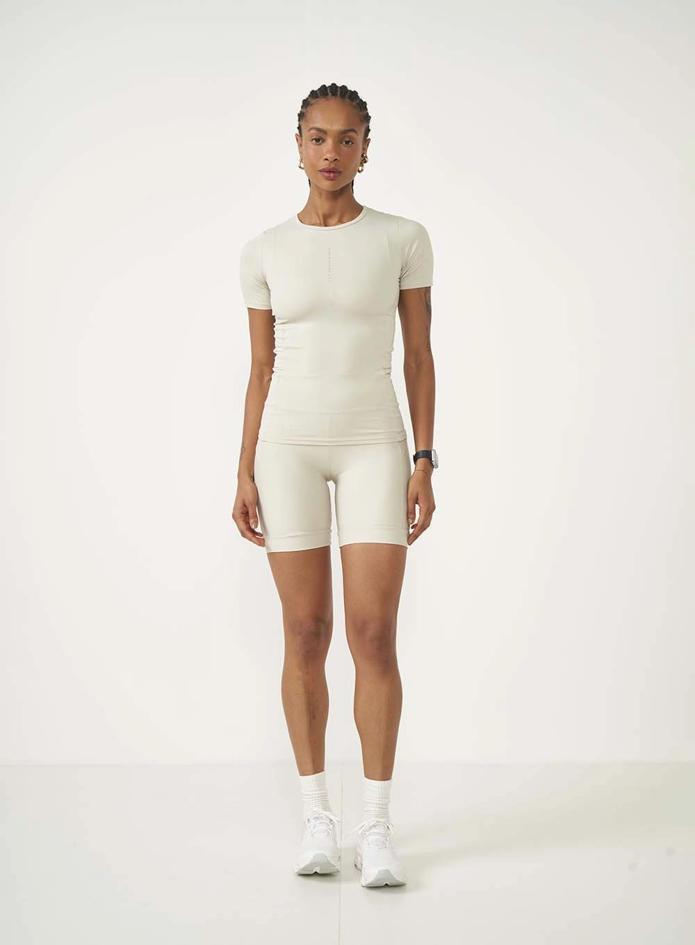 Blusa Feminina Slim Fit Bege