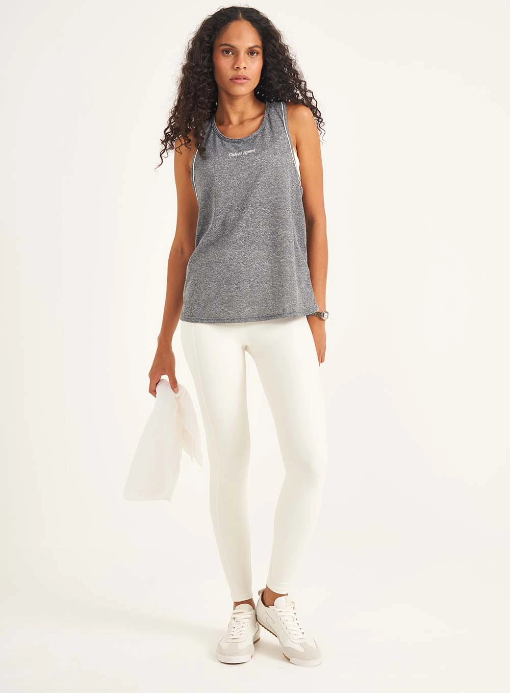 Regata Feminina Comfort Cinza
