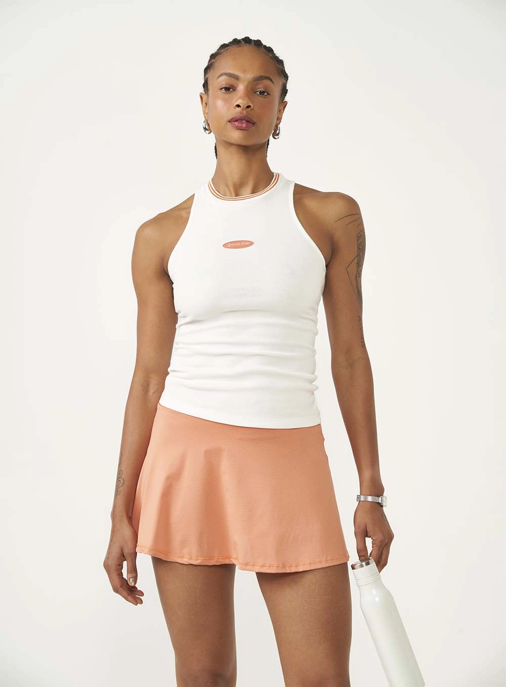 Regata Feminina Slim Canelada Off-Shell