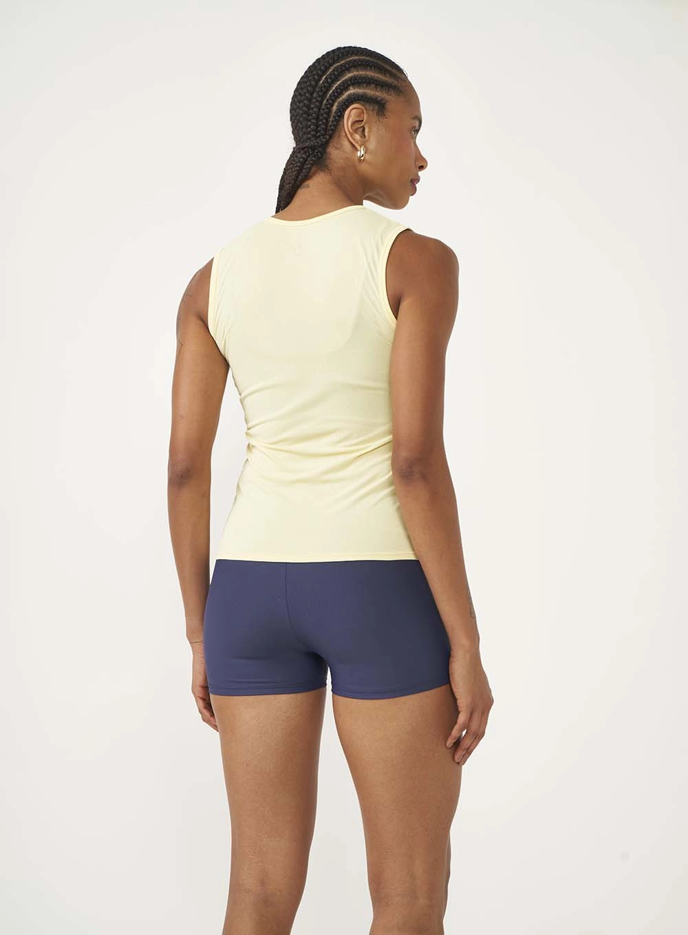 Regata Feminina Slim Amarelo