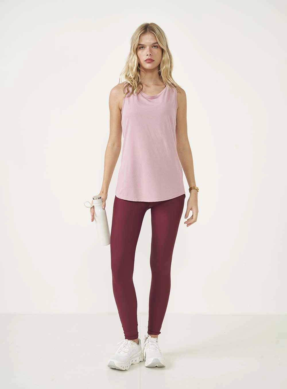 Regata Feminina Slim Rosa