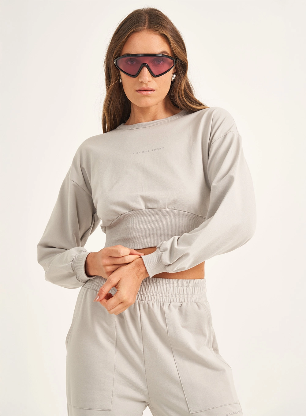 Blusão Feminino Comfort Cinza