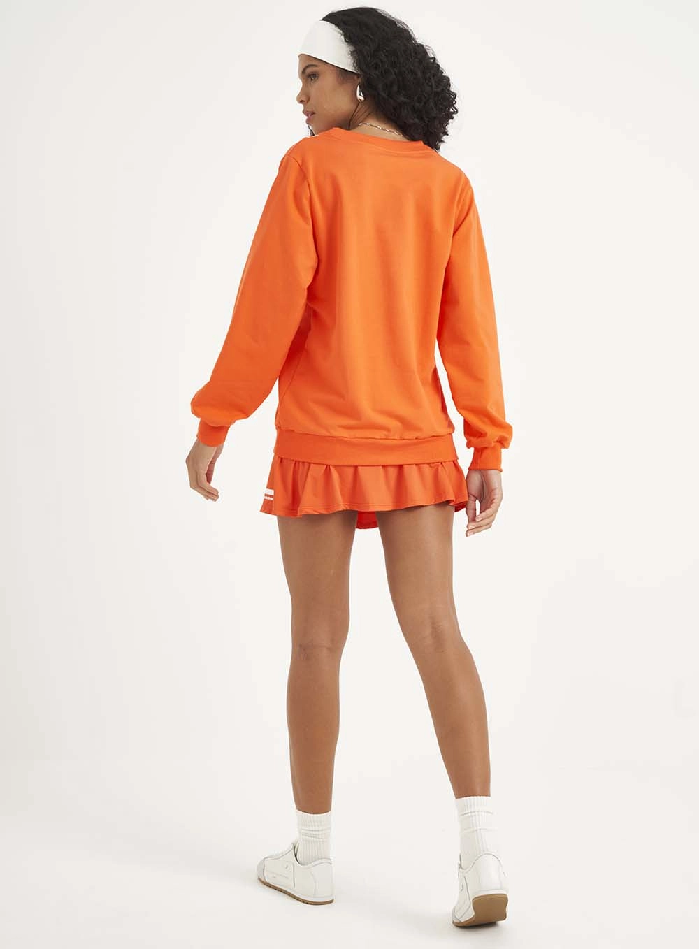 Blusão Feminino Moletinho Comfort Laranja