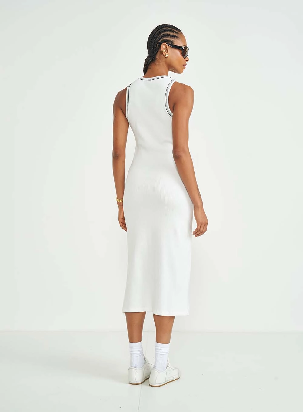 Vestido Midi New Comfort Fit Off-Shell
