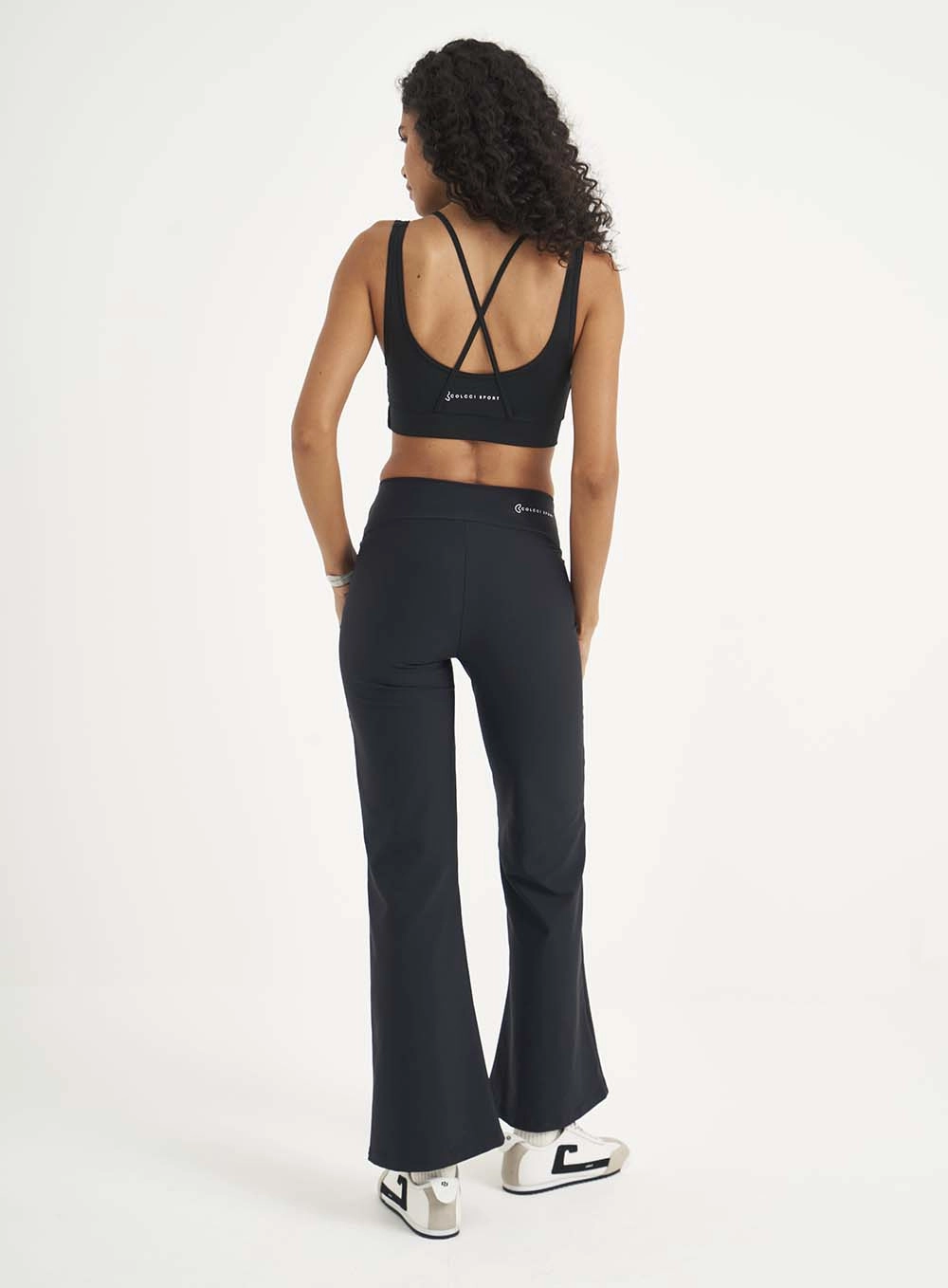 Top Slim Medium Alças Duplas Preto