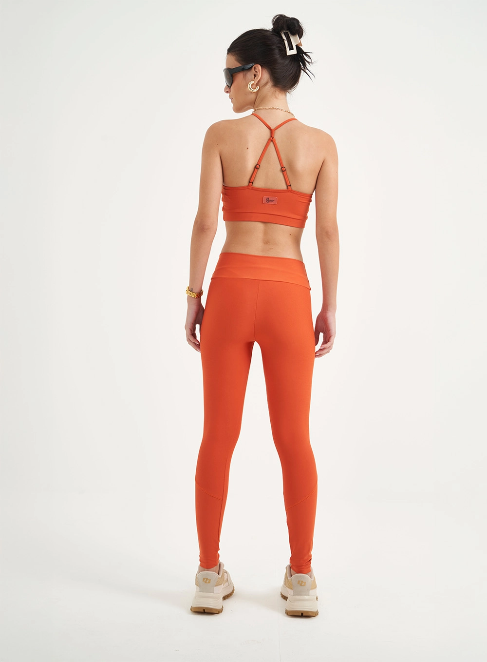 Top Slim Light Fit Laranja
