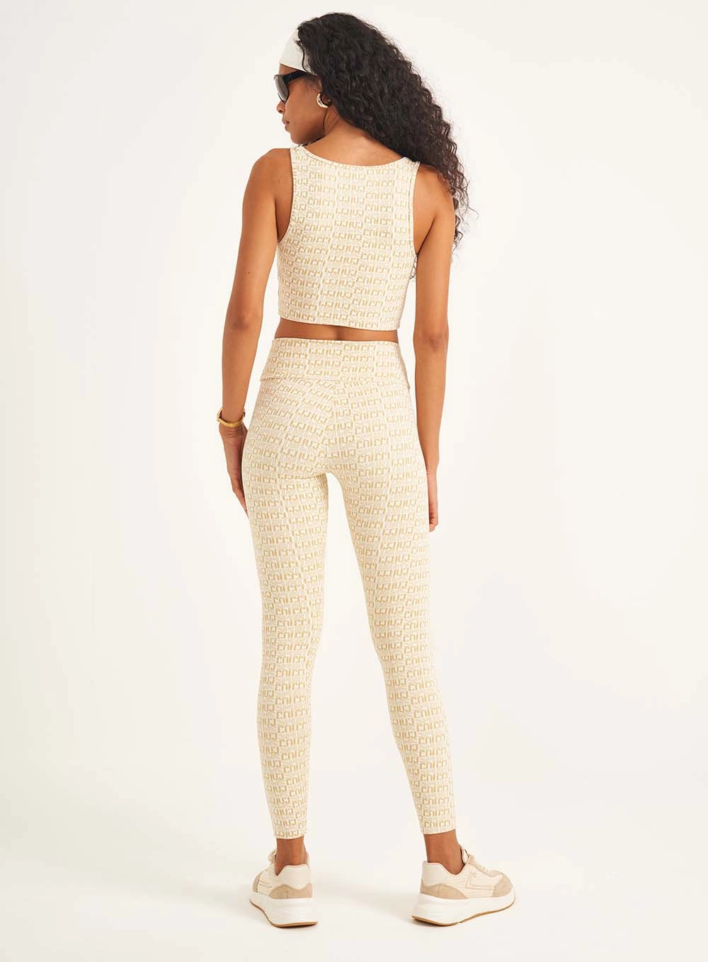 Top Slim Performance Jacquard Estampados