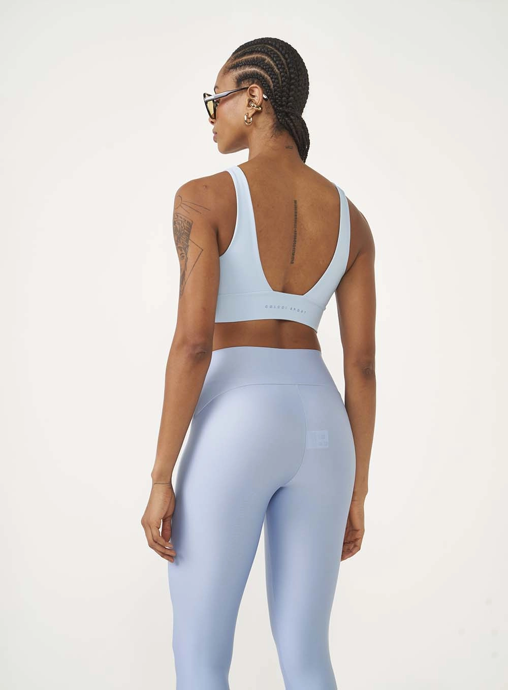 Top Slim Médio Azul