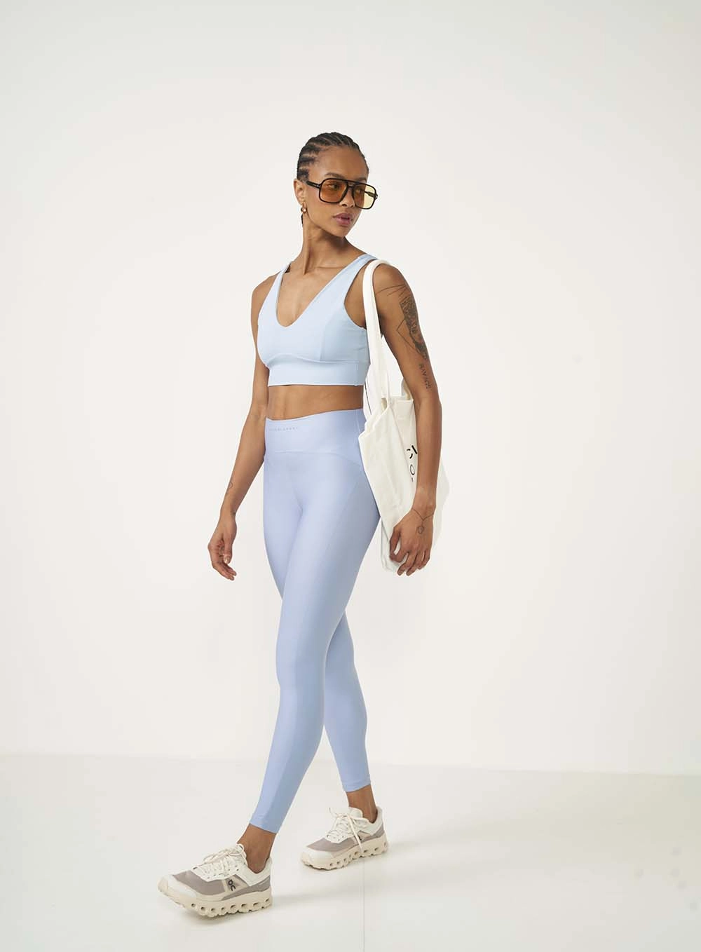 Top Slim Médio Azul