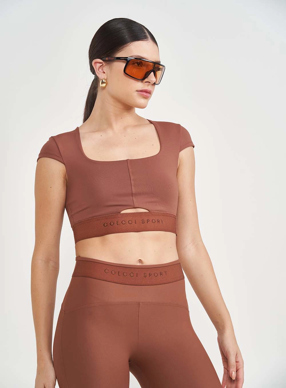Top Slim Medium Marrom