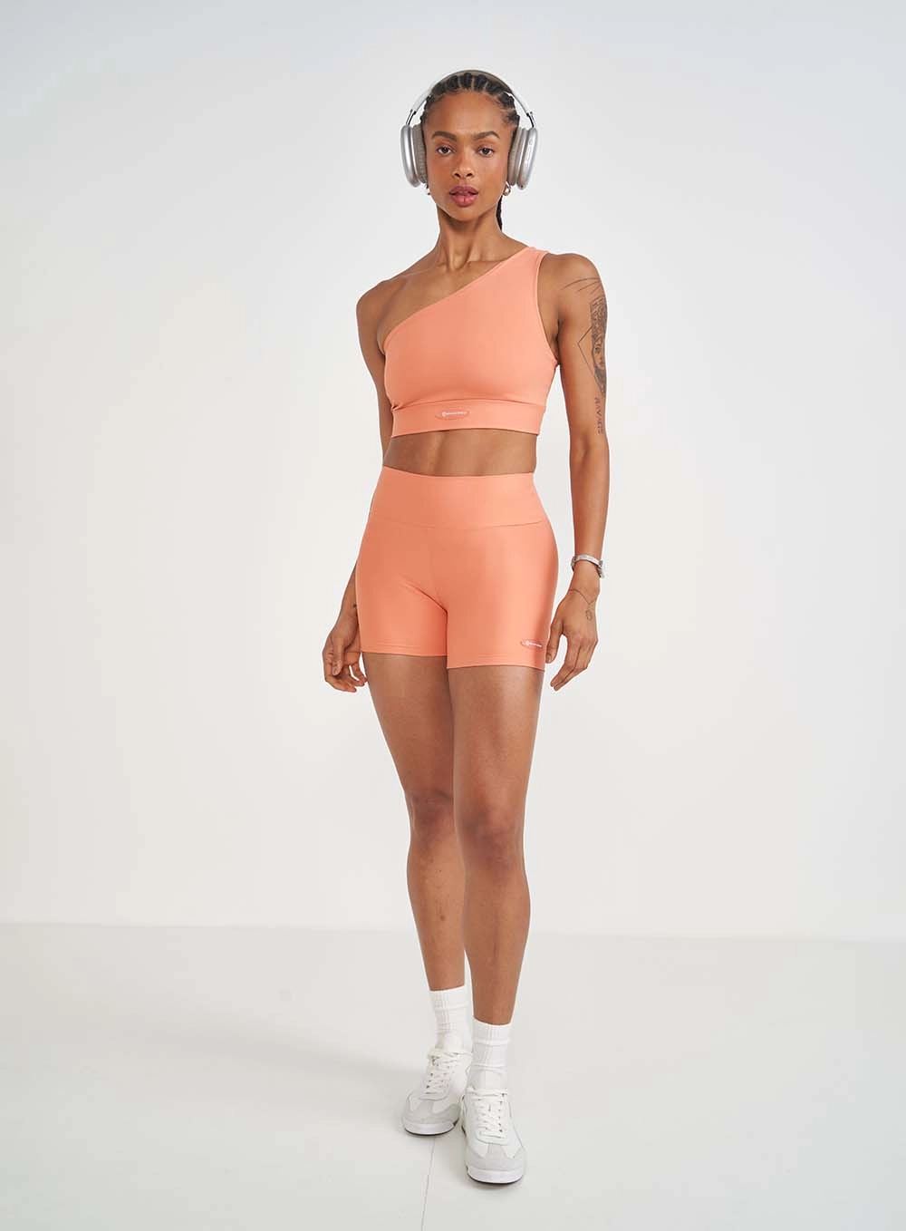 Top Slim Medium Ombro Unico Laranja