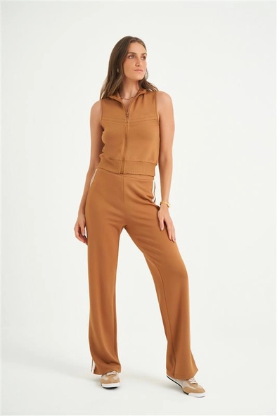 Colete Feminino Comfort Slim Fit Marrom