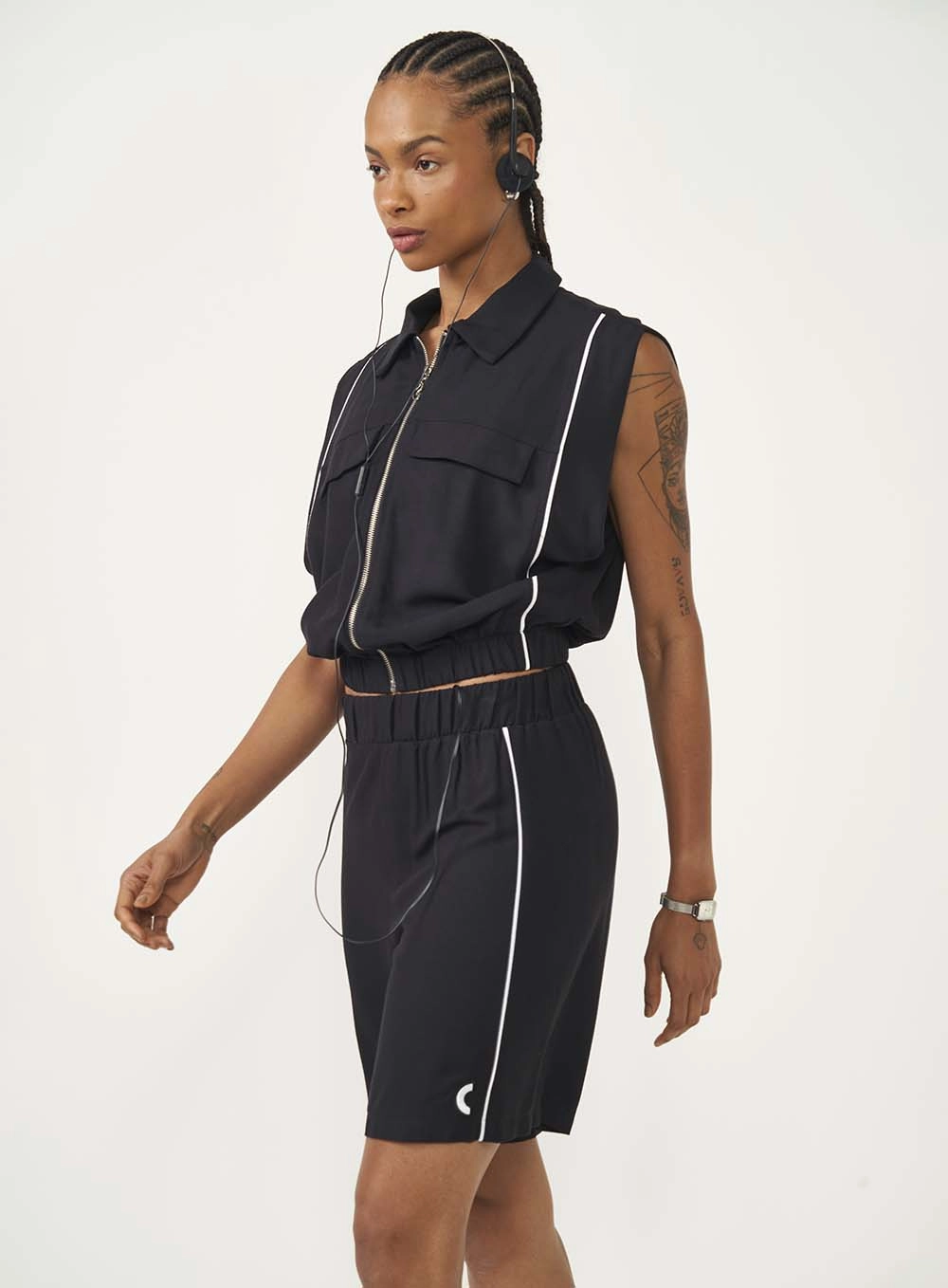 Colete Feminino Loose Preto