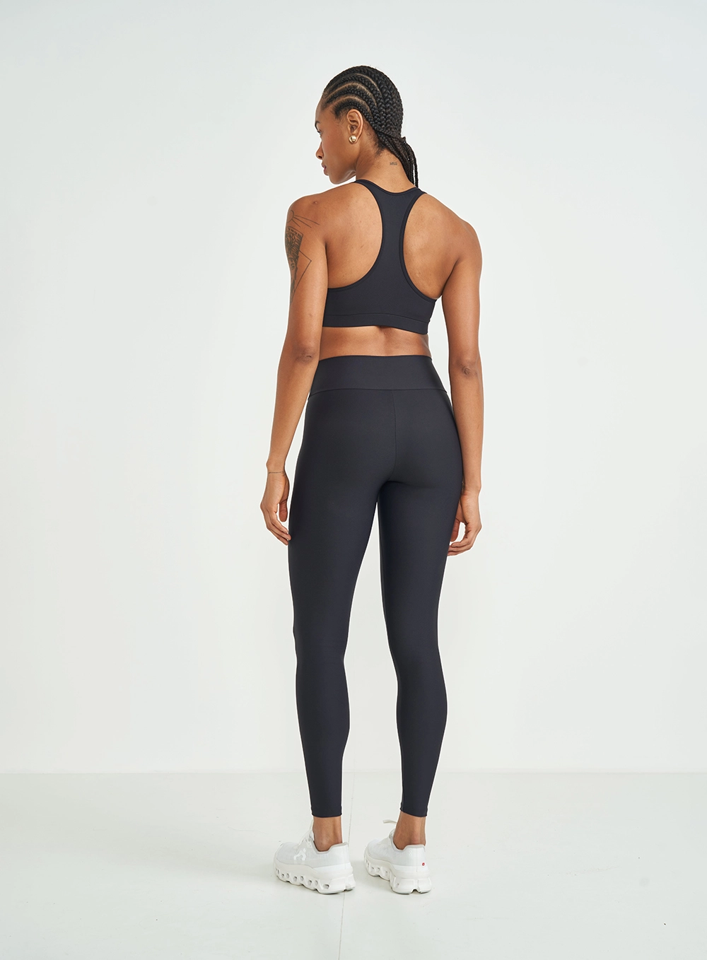 Conjunto Top E Calça Legging Preto
