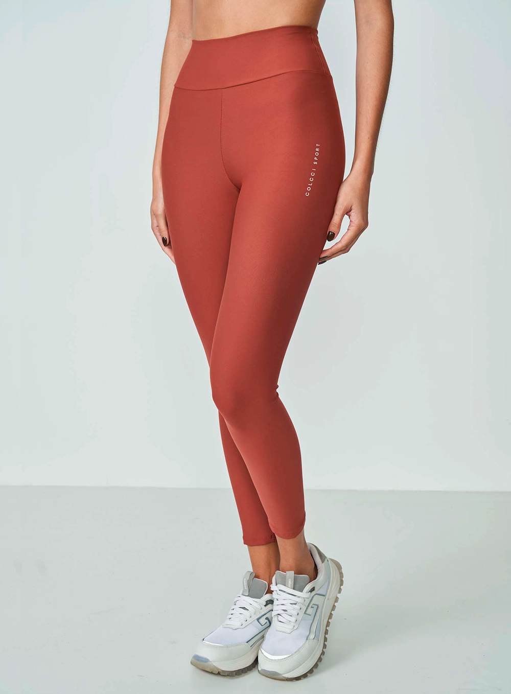 Calça Legging Performance Trainning Marrom