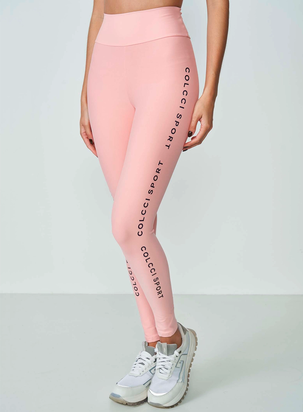 Calça Legging Navy Performance Rosa