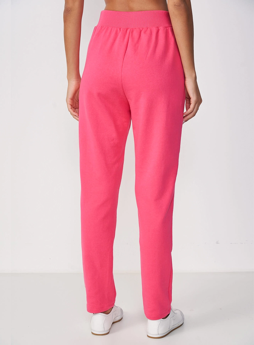 Calça Moletom Feminina Comfort Slim Rosa