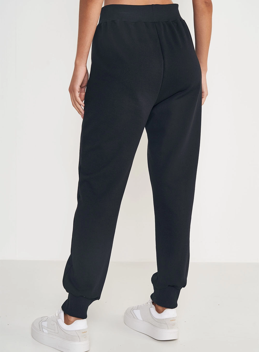 Calça Moletom Feminina Minimalist Style Preto