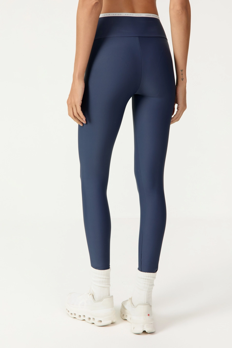 Calça Legging Perfect Fit Contrast Azul