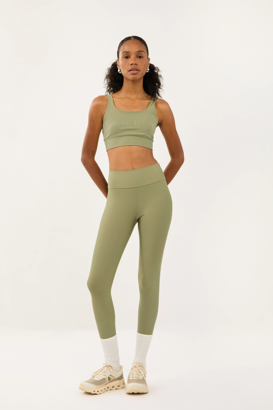 Calca Feminina Malha Sport Verde