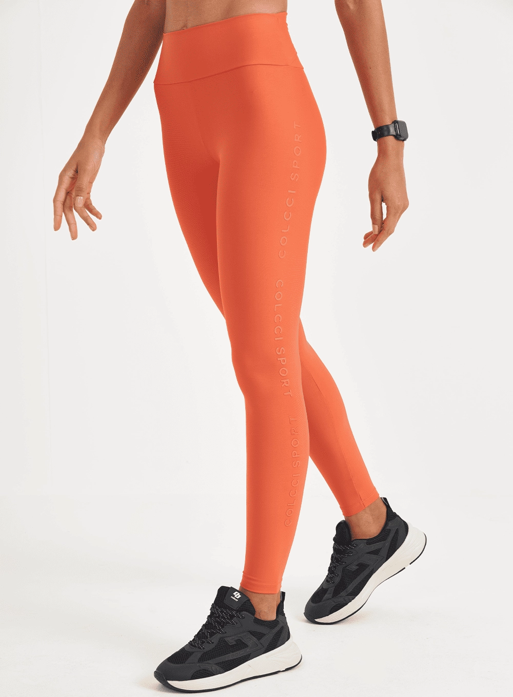 Calca Feminina Malha Sport Laranja