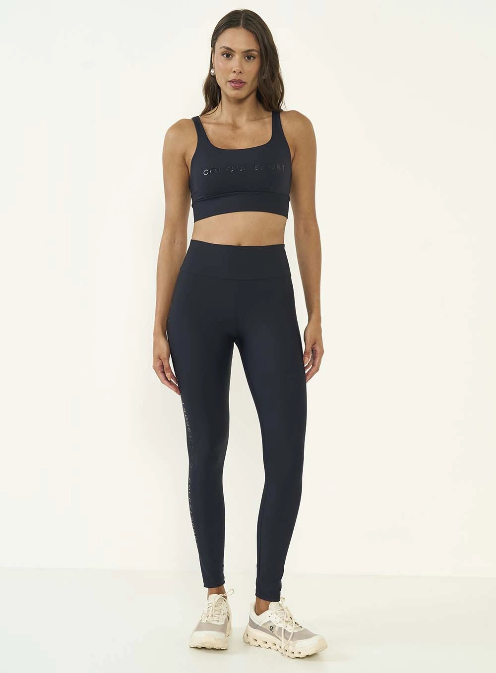 Calca Feminina Malha Sport Preto