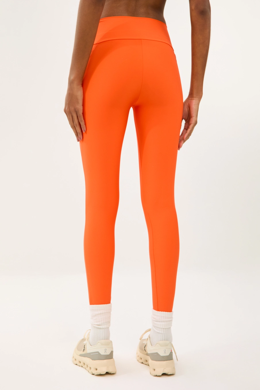 Calca Malha Sport  Feminino Colcci Sport Laranja