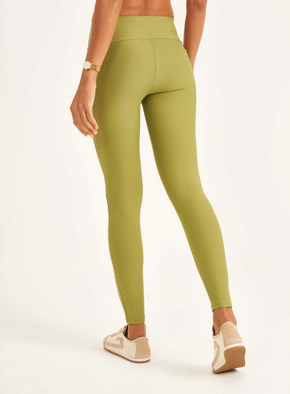 Calca Malha Sport  Feminino Colcci Sport Verde