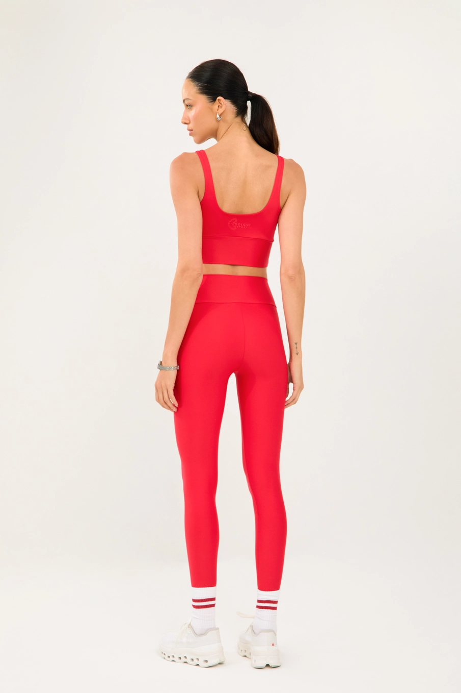 Calça Feminina Malha Sport Vermelho