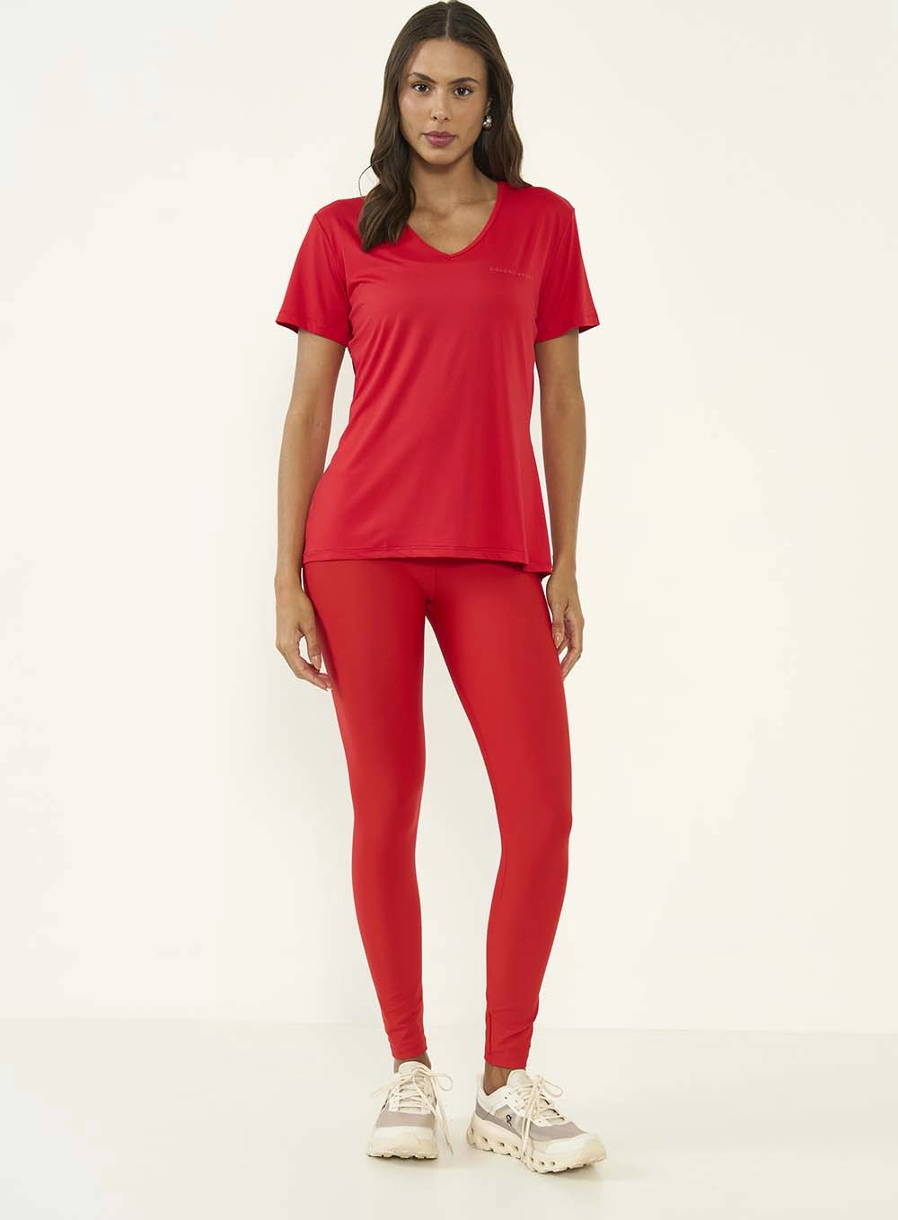 Calça Feminina Malha Sport Vermelho